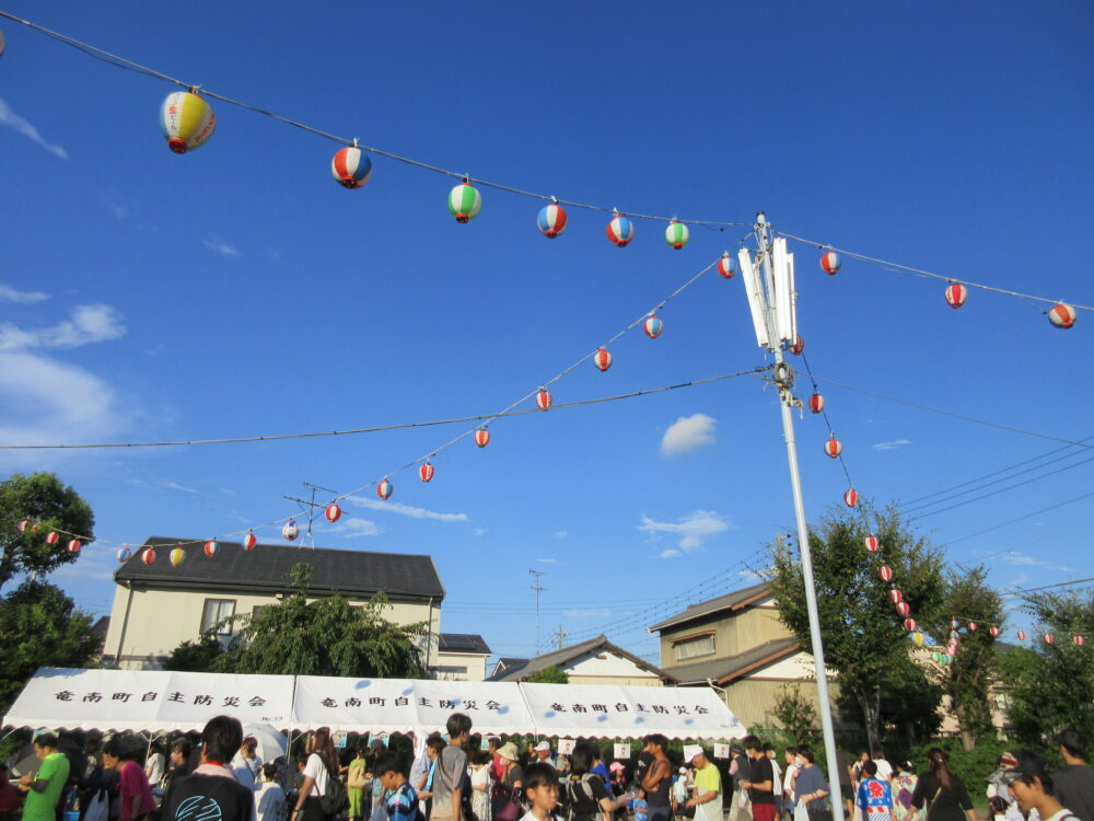 静岡市葵区老人ホーム_竜南夏祭り