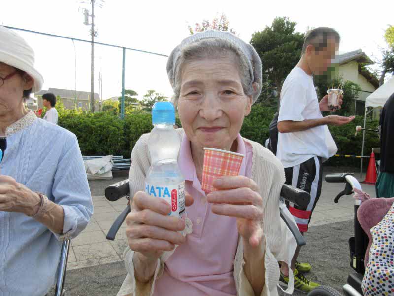 静岡市葵区老人ホーム_竜南夏祭り