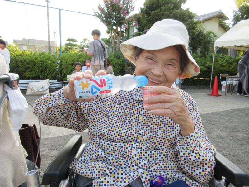 静岡市葵区老人ホーム_竜南夏祭り