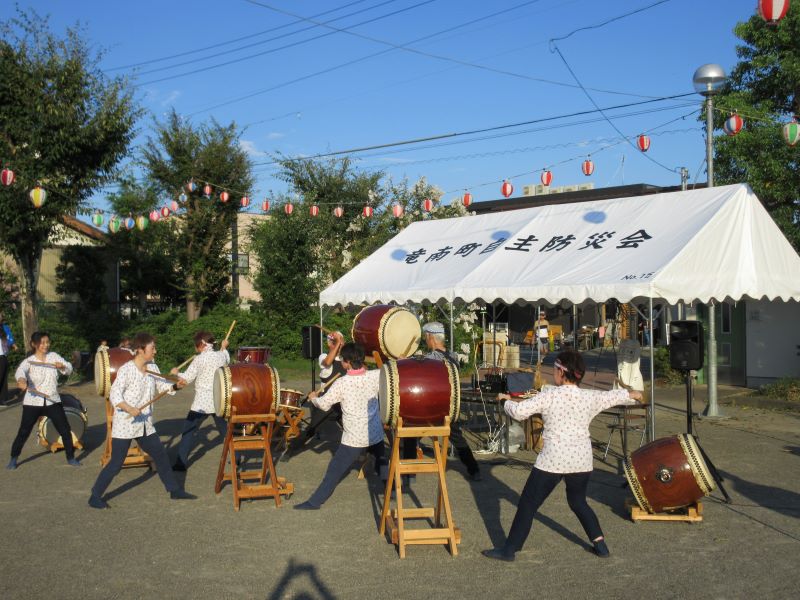 静岡市葵区老人ホーム_竜南夏祭り