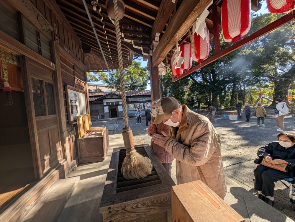 静岡市葵区有料老人ホーム_熊野神社へ初詣