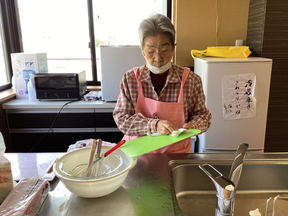 静岡市清水区老人ホーム_料理クラブフルーチェパフェ