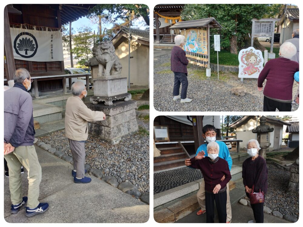 藤枝市老人ホーム_新年の初詣