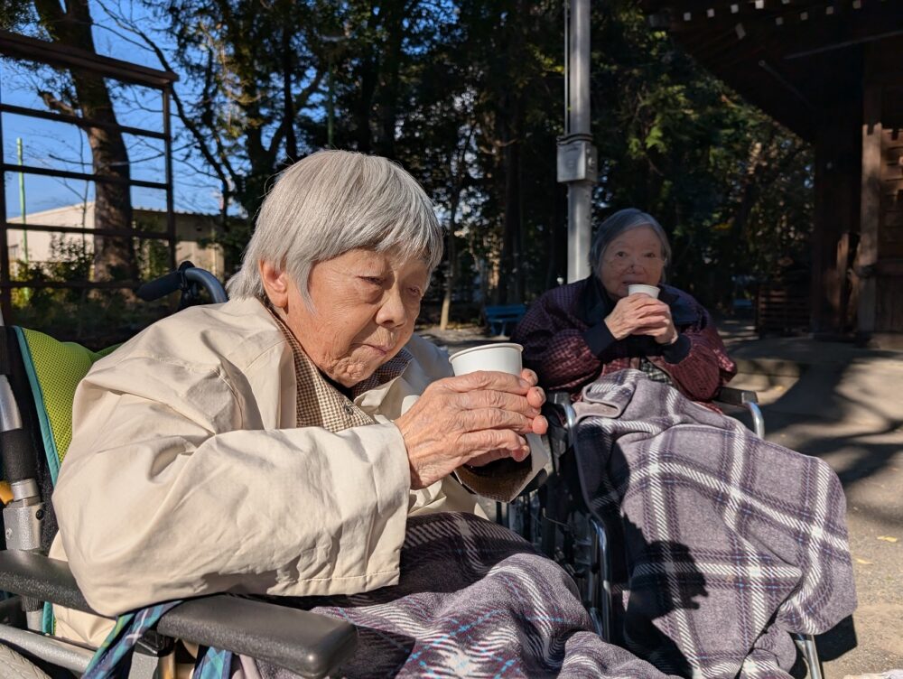 静岡市葵区有料老人ホーム_熊野神社へ初詣