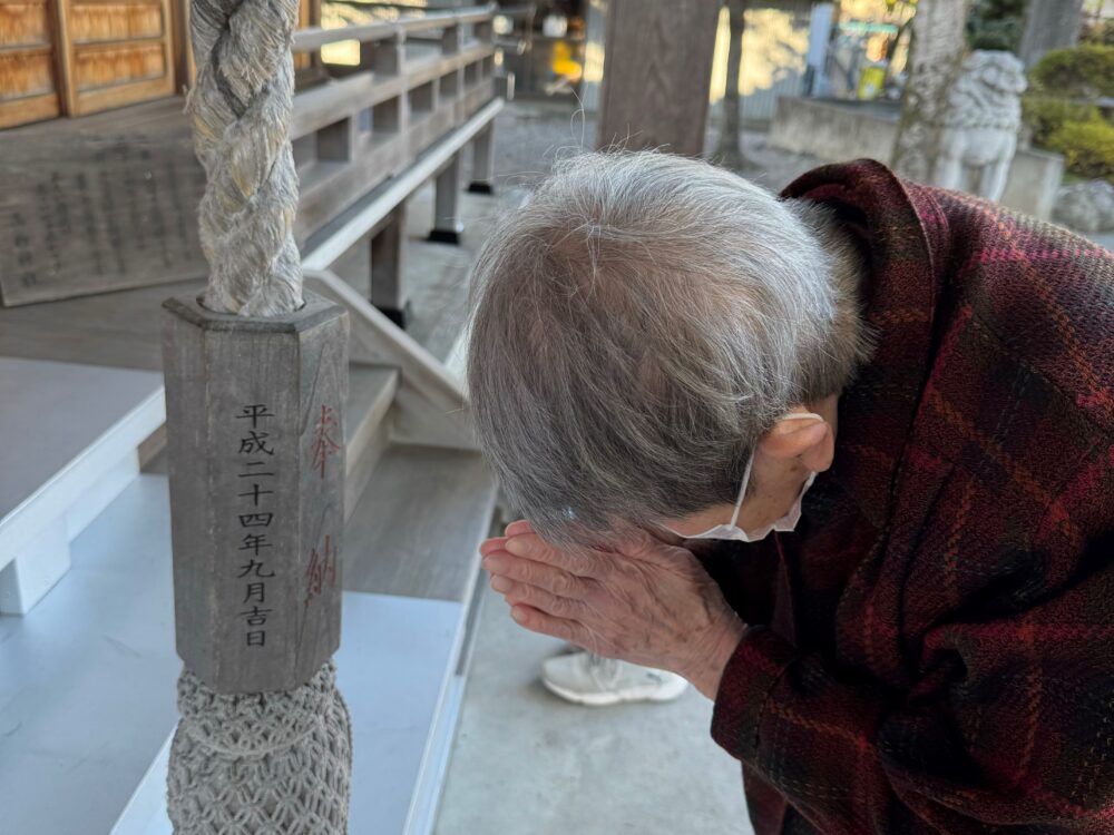 藤枝市老人ホーム_初詣